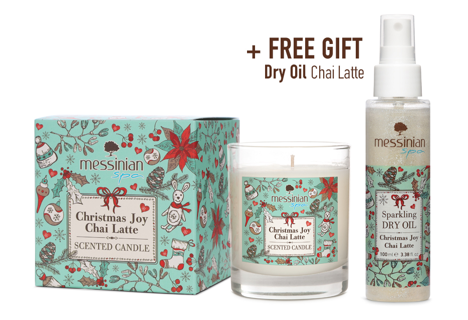 Scented Candle - Chai Latte - Christmas Joy