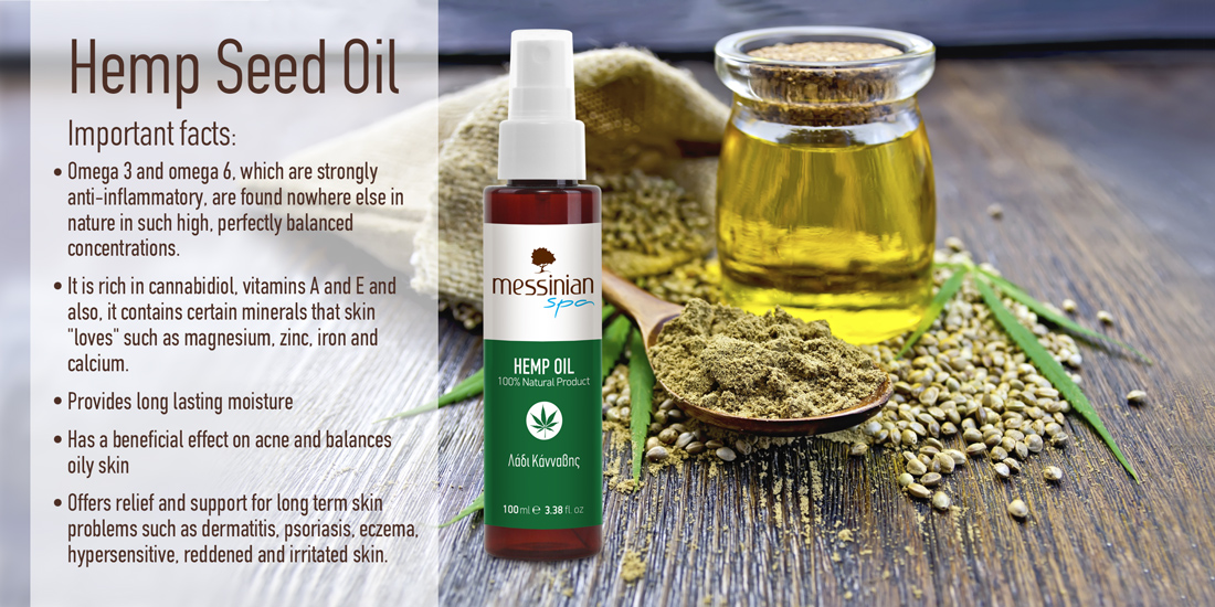 Messinian Spa - Pure hemp oil