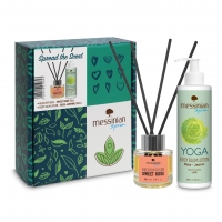 SPREAD THE SCENT BOX - Reed Deffuser Sweet Rose + Body Balm - Rose Jasmine
