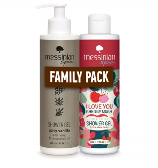 FAMILY PACK - Spicy Vanilla &amp; I love you cherry much - Shower Gel