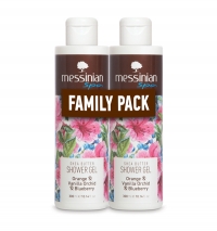 Orange &amp; Vanilla Orchid &amp; Blueberry - Shower Gel - FAMILY PACK