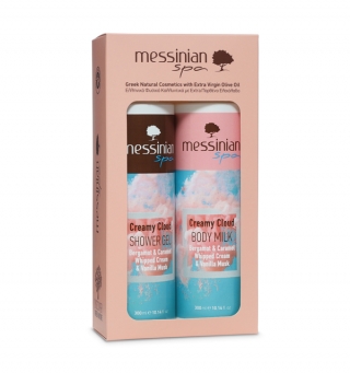 2-Pack Gift Set - Creamy Cloud Shower Gel - Body Milk