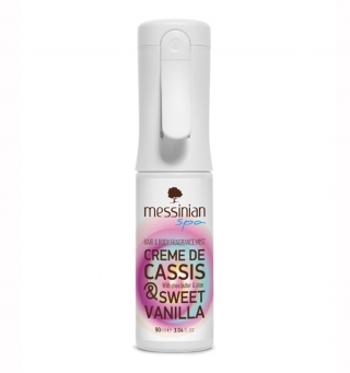 CREME DE CASSIS &amp; SWEET VANILLA  - HAIR &amp; BODY FRAGRANCE MIST